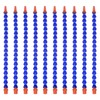 HARFINGTON 10pcs Flexible Water Oil Coolant Pipe Hose 1/4PT Thread