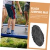 Kisangel Trampoline Mat Trampoline Cover Replacement Trampoline Padding Black Jumping