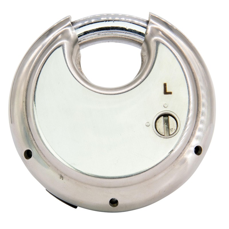 Defense2 Platinum Series Disc Lock, Durable Stainless Steel Combo Lock