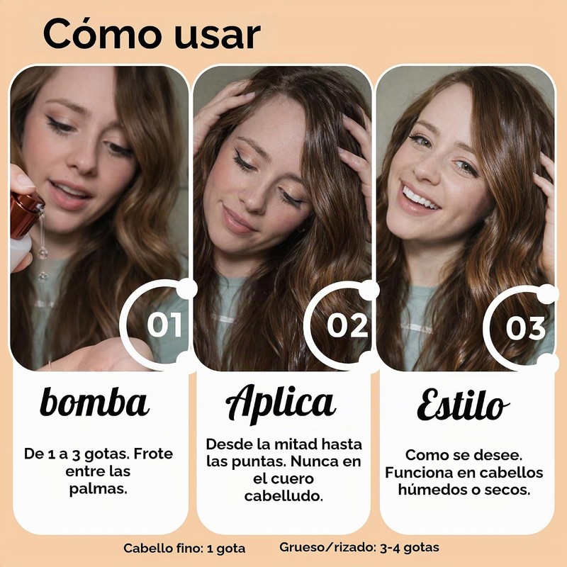 Herstyler Suero Capilar con Aceite de Argán 2 Fl. Oz