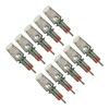 10pcs Curved Shading Needles Disposable Ultra Thin Curved RM Stainless