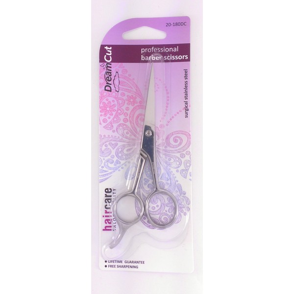 Dreamcut Professional Barber Scissors - Hairdressing Scissrs for Hair Cutting or Trimming, Stainless Steel, 5"