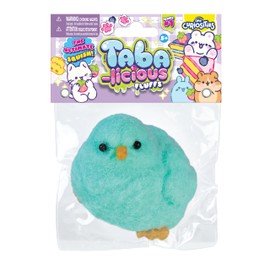 ORB Tabalicious TABA Squishy Chick (Green) - TABA Squishy Fluffs - Squish and Squeeze These Soft, Sticky, TABA Squishies, Perfect for Stress Relief - Sensory and Fidget Toys for Kids and Adults