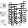 Kottwca Shoe Rack Organizer for Entryway Closet, 9 Tiers Metal