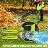 Leaf Blower, Electric Cordless Leaf Blower with 2 Batteries and