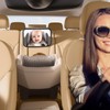 OMOTON Baby Car Mirror, Safety Car Mirror with Retractable Arm