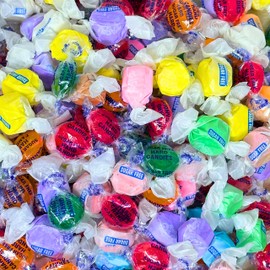 Classic Sugar Free Candy Assortment Premium Fruity Hard Candies & Chewy Taffies, Bulk 3 lb Bag Gluten Free Treats, Individually Wrapped Dieabtic & Keto Friendly