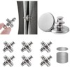 6 Pairs Magnetic Curtain Buckles 0.98 inch Plus Size Light