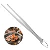 12-Inch Stainless Steel Cooking Tweezers Precision Food Tongs for Kitchen