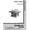 Delta Router/Shaper Manual , Model No. 43-505