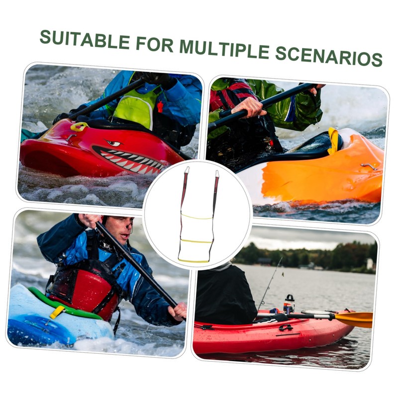 OHPHCALL Take The Escalator Boat Steps Boarding Ladder Portable for