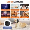 PAPIAMEN Dog Calming Hoodie,3-Layer Dog Ear Muffs Noise Protection,Anxiety Relief