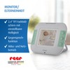 reer BabyCam S, Digital Video Baby Monitor, Interception-Proof FHSS Technology,
