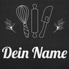 Geschenk mit Namen personalisiert by Shirtracer - Apron – Baking