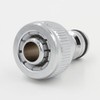 SpiceFlow Connector/Hose Connector | Chrome/Brass | For 1/2 Inch Hoses