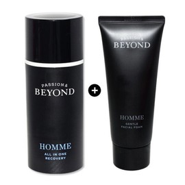 Beyond Homme All-in-One Recovery Special Set (All-in-one Formula 100ml + Gentle Facial Foam 100ml) / 비욘드 옴므 올인원 리커버리 기획세트(올인원포뮬러 100ml+젠틀페이셜폼 100ml)