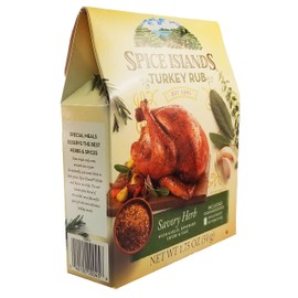 Spice Islands Turkey Rub Savory Herb 1.75 oz.