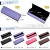 StarrySpirit SMK6 Women's Glasses Case, Sunglasses Case, Hard, Simple, Slim,