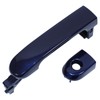 MOTOKU Blue Exterior Door Handle with Keyhole for Nissan Versa