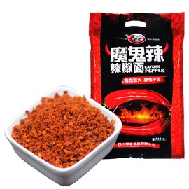 Bailinhou Chinese sichuan Devilishly hot red Chili Powder 35.27oz/1000g, Devil Spicy Extra Spice Premium Szechuan Red Chilli Pepper Powder Bulk