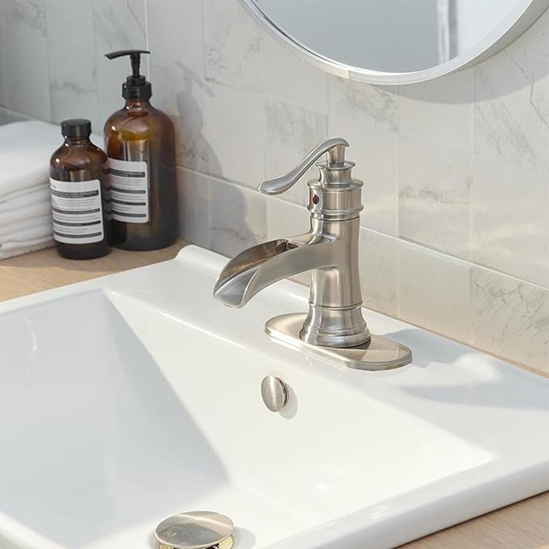 2PCS 6 inch Sink Faucet Hole Cover,Deck Plate Escutcheon for