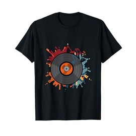 Retro Vinyl LP Records - Vintage Vinyls T-Shirt