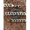 HarlemBling Men's Cuban Link Bracelet 14k Gold Over Solid 925