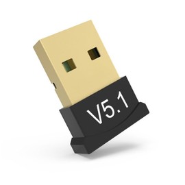 USB Wireless Bluetooth Adapter, Bluetooth 5.1 USB Adapter Receiver Audio Transmitter Wireless Receiver Dongle