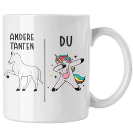 Keramik , Beste Tante Geschenk Tasse mit Spruch Kaffeetasse für Tante