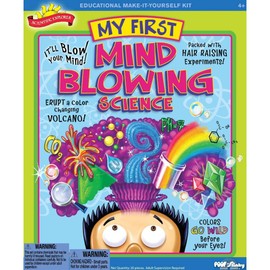 Scientific Explorer My First Mind Blowing Science Experiment Kit, 11 Mind Blowing Science Activities and Experiments (Ages 6+)