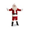 Sunnywood Men's Deluxe Santa Claus Suit Set Costume Large Red