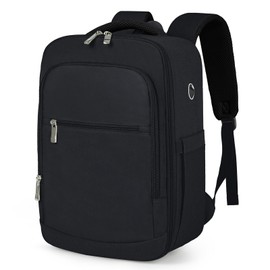 RuoSien Ryanair Backpack 40 x 20 x 25, Travel Backpack Aeroplane Hand Luggage, Cabin Bag for 14 Inch Laptop Bag, Casual Backpack for Men and Women, Work, Magic Black, Casual