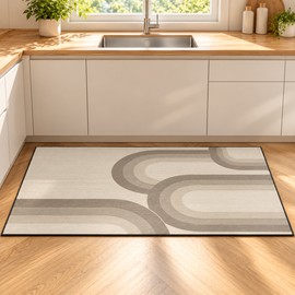 Soft Absorbent Kitchen Floor Mat for Everyday Home Use – Non-Slip Diatomite-Style Runner Rug for Kitchens, Entryways and Bathrooms