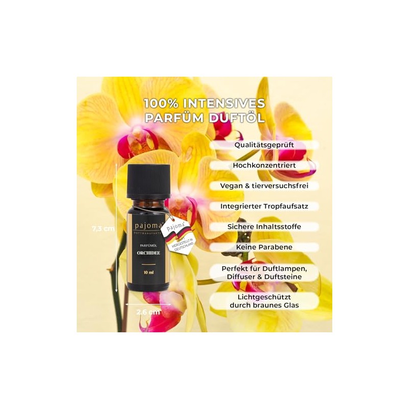 pajoma pajoma Duft?l 10 ml, Orchidee - Golden Line |