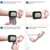 Wrist Blood Pressure Monitor Automatic BP Machine with Large Backlit