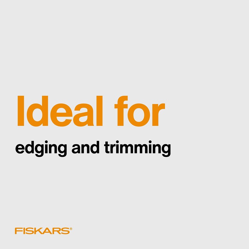 Fiskars Grass Shears, Long Handle, 36" Handle Lawn Shears for