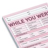Knock Knock 1-Count While You Were Memo Pads, Funny Office