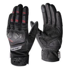 VXW Winter Motorcycle Gloves for Men and Women - Waterproof & Windproof with TPR Palm Sliders, Dirt Bike/ATV/BMX/Motocross Riding Gear(Medium)