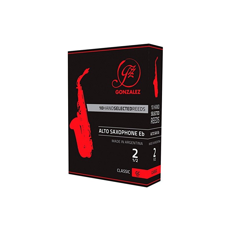 Gonzalez Reeds "Classic" Model ゴンザレス アルトサックスリード クラシックモデル (3-1/2)