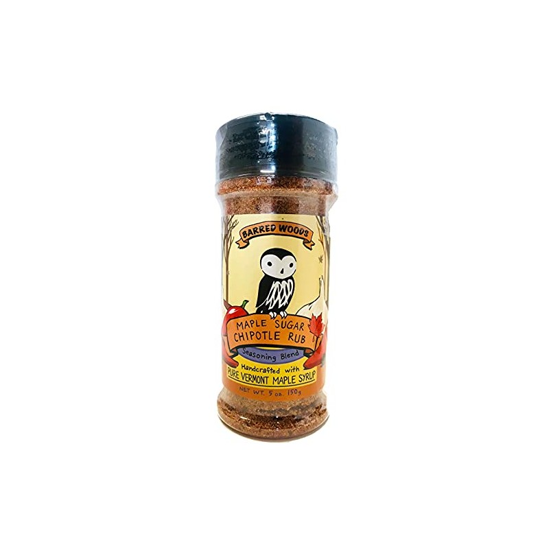 Maple Sugar Chipotle Rub - 5 oz Jar - BBQ