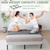 Full Metal Bed Frame, 7 Inch Low Heavy Duty Platform