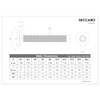 SECCARO Countersunk Screw M5 x 12mm Stainless Steel V2A VA