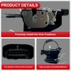Nephelpito 6 Pins Front Left Driver Side Door Lock Latch