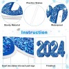 Large Graduation Decorations Class of 2024 Yard Sign - 8Pcs