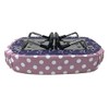 Large Compact Sittaria Chair Foldable (Pattern) (Polka Dot)