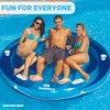SOLSTICE Inflatable Pool Lounger Float for Relaxation – Raft for