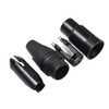 B Baosity XLR 3-Pin Male/Female Audio Connector