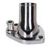 CarBole 45 degree Chrome Thermostat Housing Water Neck Compatible with