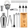 Cocktail Shaker Set -13 +1 Pcs Cocktail Mixing Set Stainless