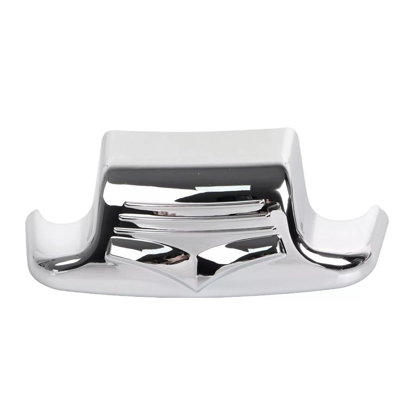 Unbranded Chrome Front Rear Fender Tip Spear Trim For Harley